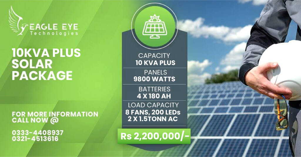 10 KW Solar System Price in Pakistan