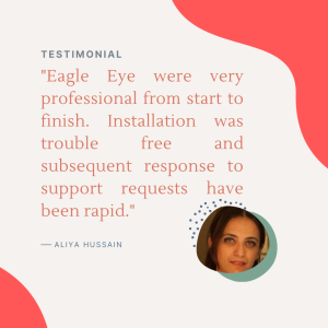 Testimonials Eagle Eye Technologies